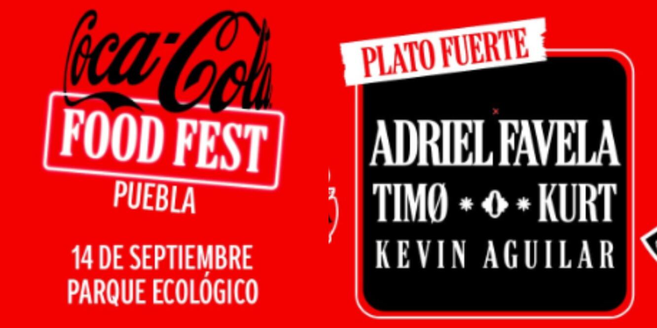 Coca Coca Food Fest en Puebla / Foto captura de  pantalla Redes Sociales