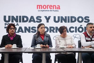 Claudia Rivera asegura que encuestas por alcaldía de Puebla y Senado la favorecen