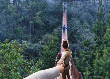 Top 5 de los puentes colgantes más altos de Puebla