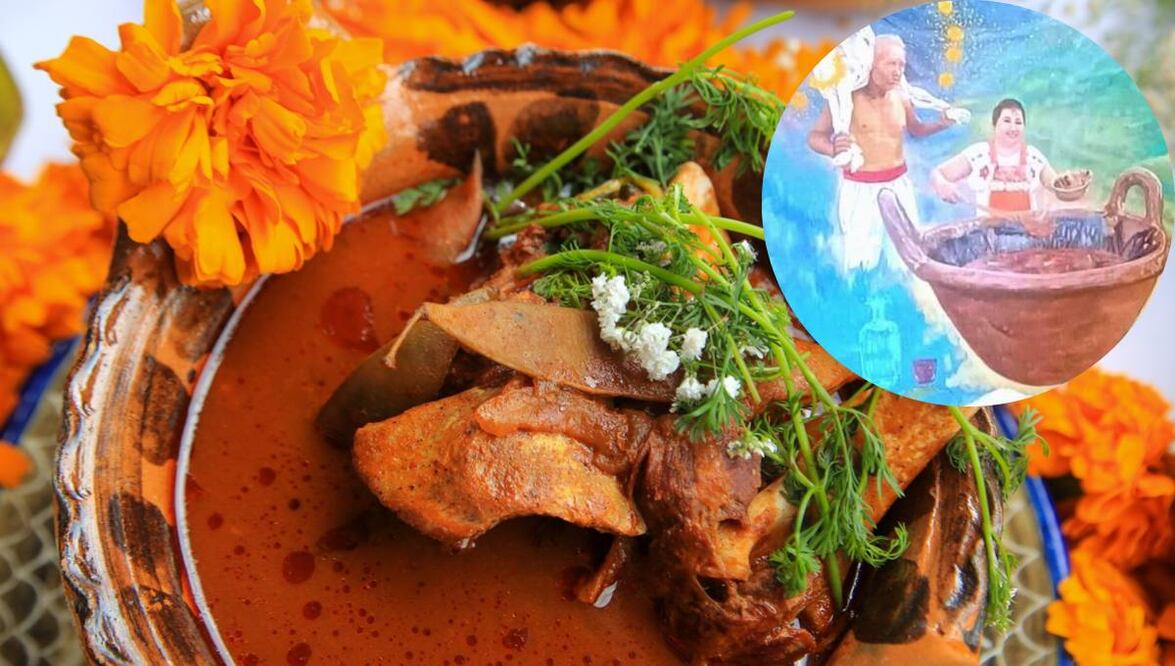 El mole de caderas es un platillo emblemático de la gastronomía de Puebla | Foto:  EsImagen/Consejo Promotor del Mole de Caderas