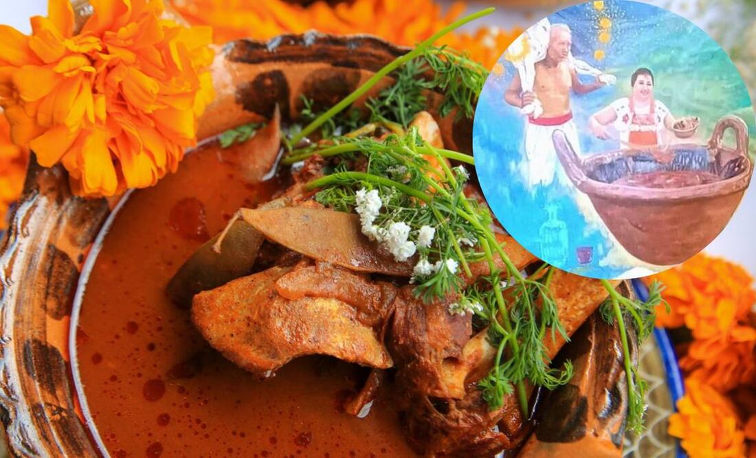El mole de caderas es un platillo emblemático de la gastronomía de Puebla | Foto: EsImagen/Consejo Promotor del Mole de Caderas