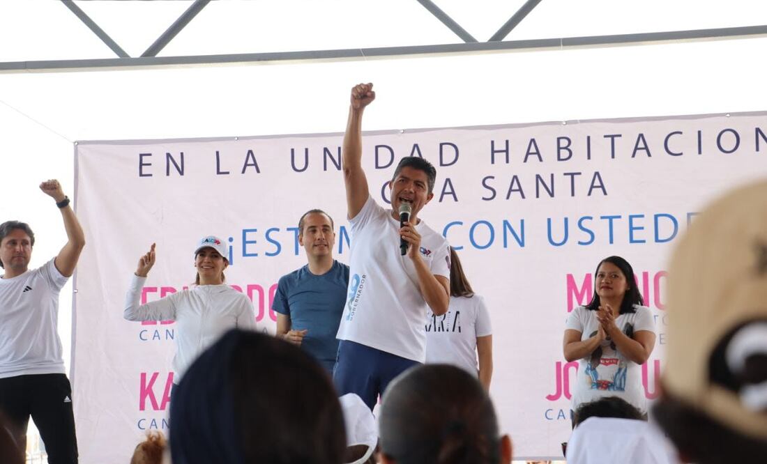 Lalo Rivera organiza activación física en Agua Santa | Foto: Especial