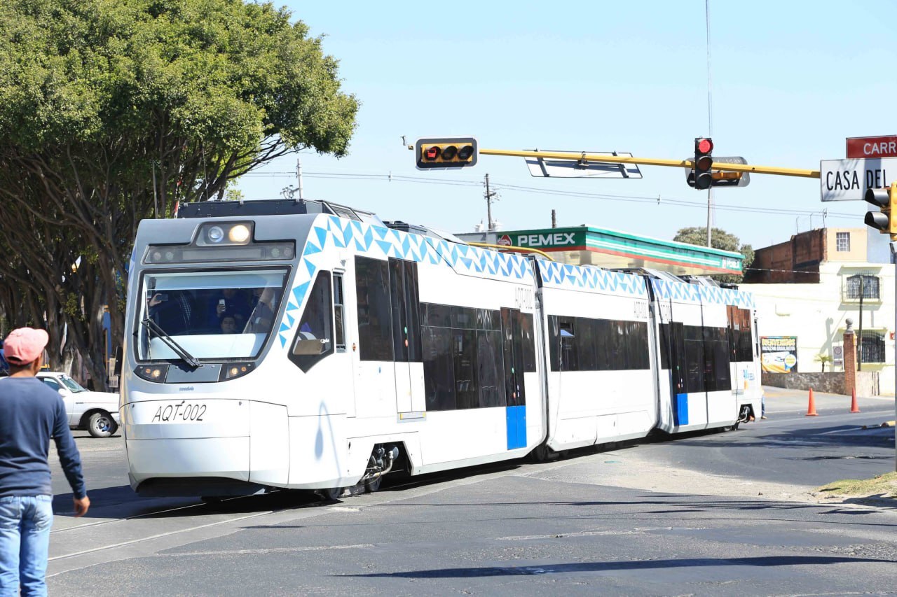 La locomotora del Tren Turístico Puebla-Cholula formará parte del Corredor Interoceánico | Agencia Es Imagen para El Universal Puebla