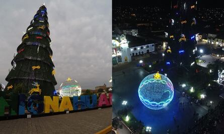 Cómo visitar el árbol de Navidad más grande de México en el Pueblo Mágico de las esferas