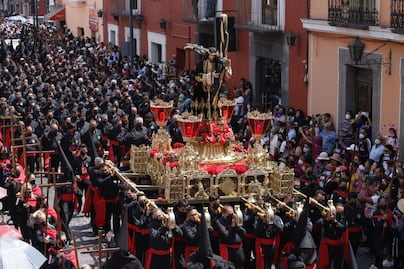 Conoce las 7 imágenes que participan en la Procesión de Viernes Santo en Puebla