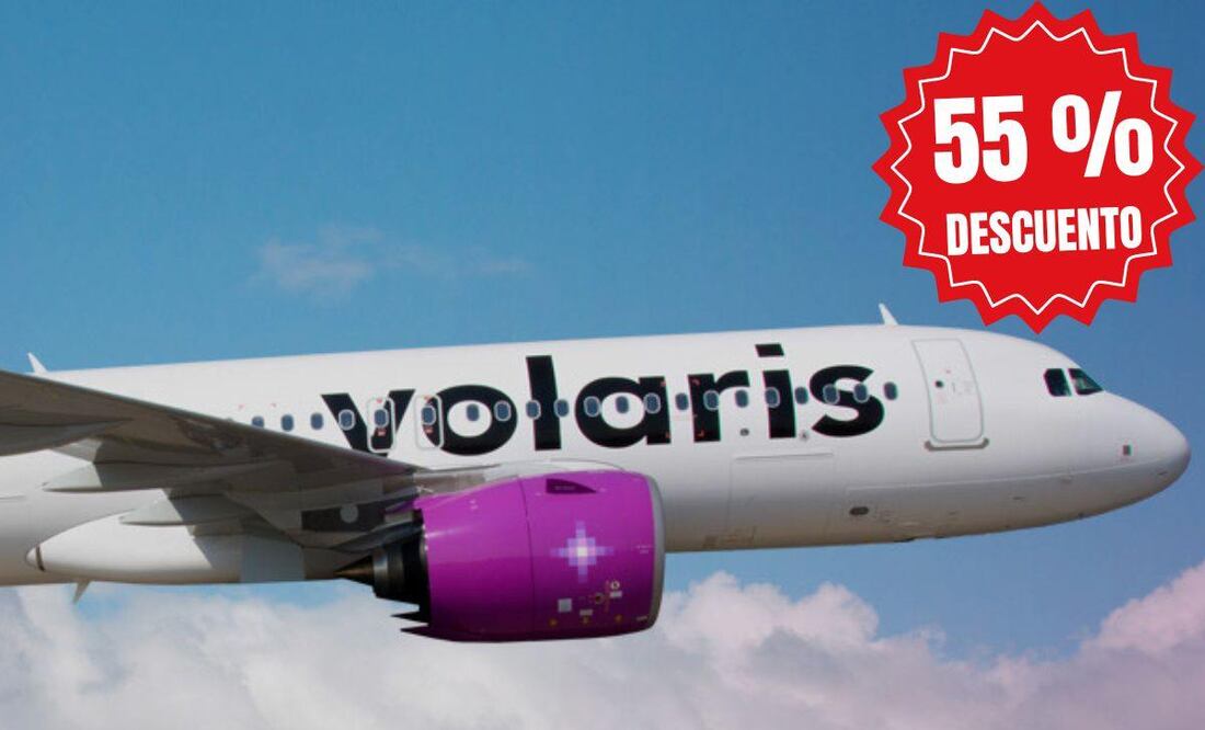 Obtén descuentos en boletos de avión y disfruta de tus vacaciones | Portada Foto Volaris / CANVAS