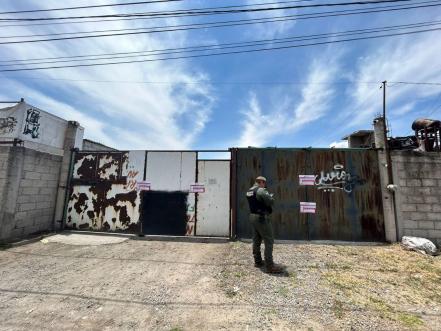 Ahora clausuran talleres mecánicos en la ciudad de Puebla 