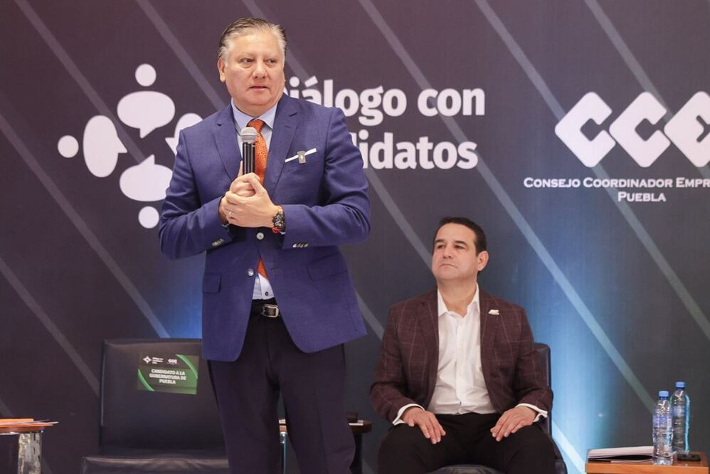 Fernando Morales estuvo con empresarios del CCE | Foto: EsImagen