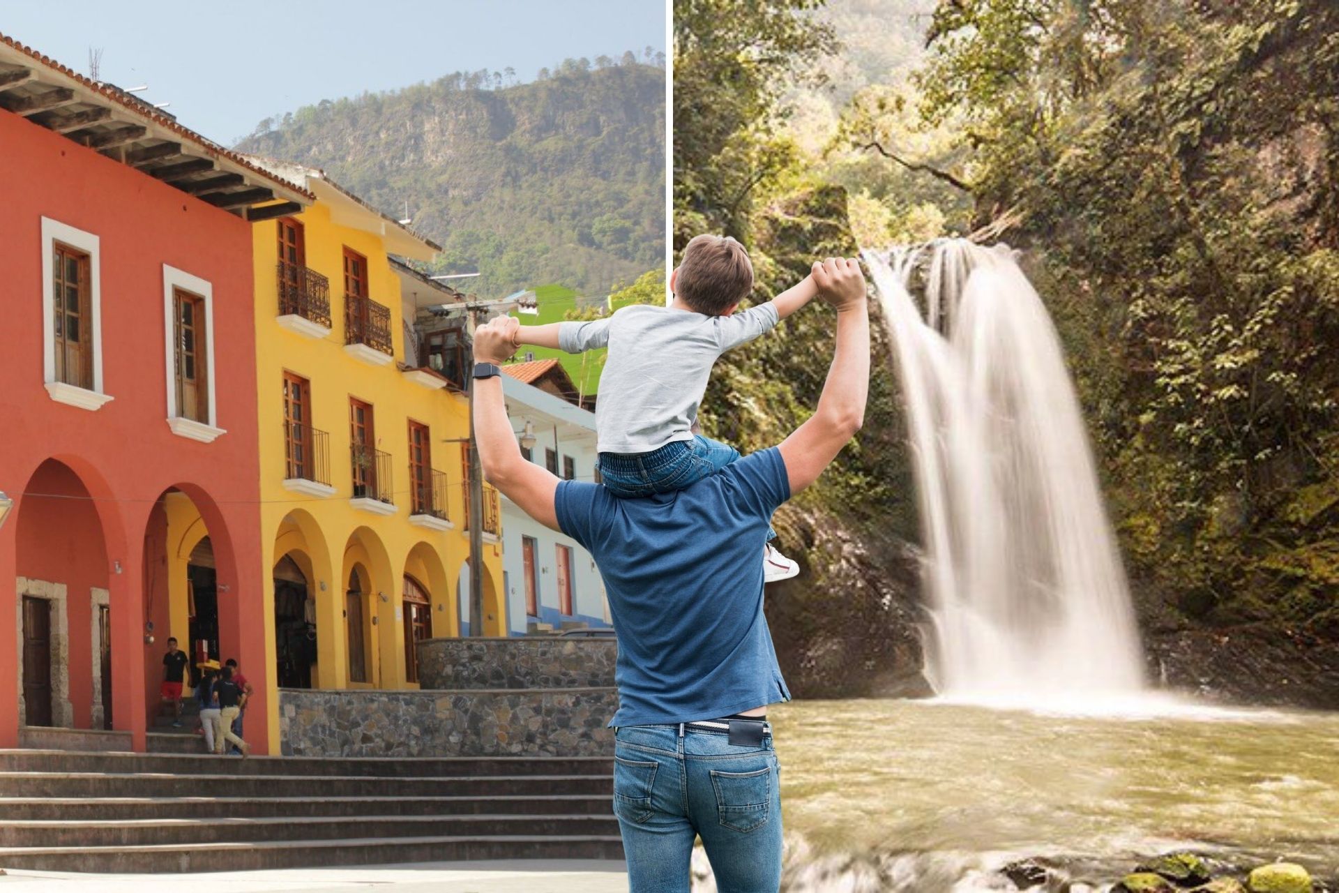 En la Sierra Norte de Puebla hay un destino ideal para celebrar el Día del Padre | Foto: Secretaría de Turismo