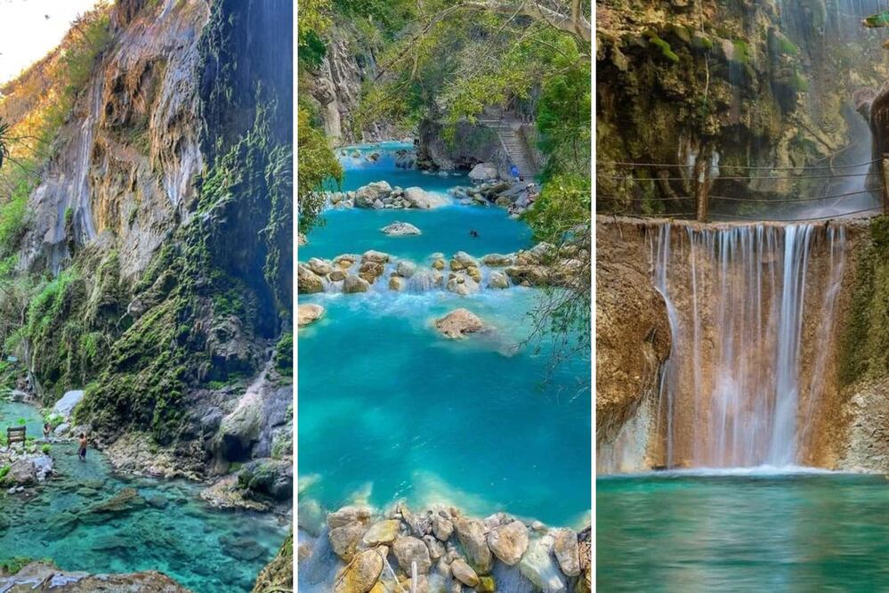 Cerca de Puebla y CDMX hay un paraíso de aguas turquesas | Foto: Facebook La Gloria Tolantongo