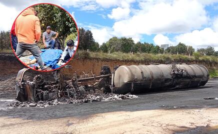 Continúa cierre total de la autopista México-Puebla a la altura de Santa Rita Tlahuapan