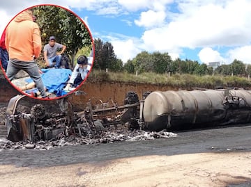 Continúa cierre total de la autopista México-Puebla a la altura de Santa Rita Tlahuapan