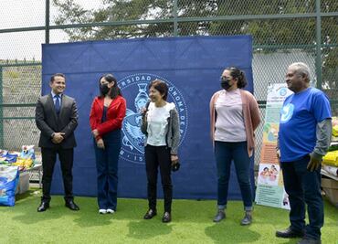 Lilia Cedillo hace entrega simbólica de lo recaudado en el Croquetón 2023