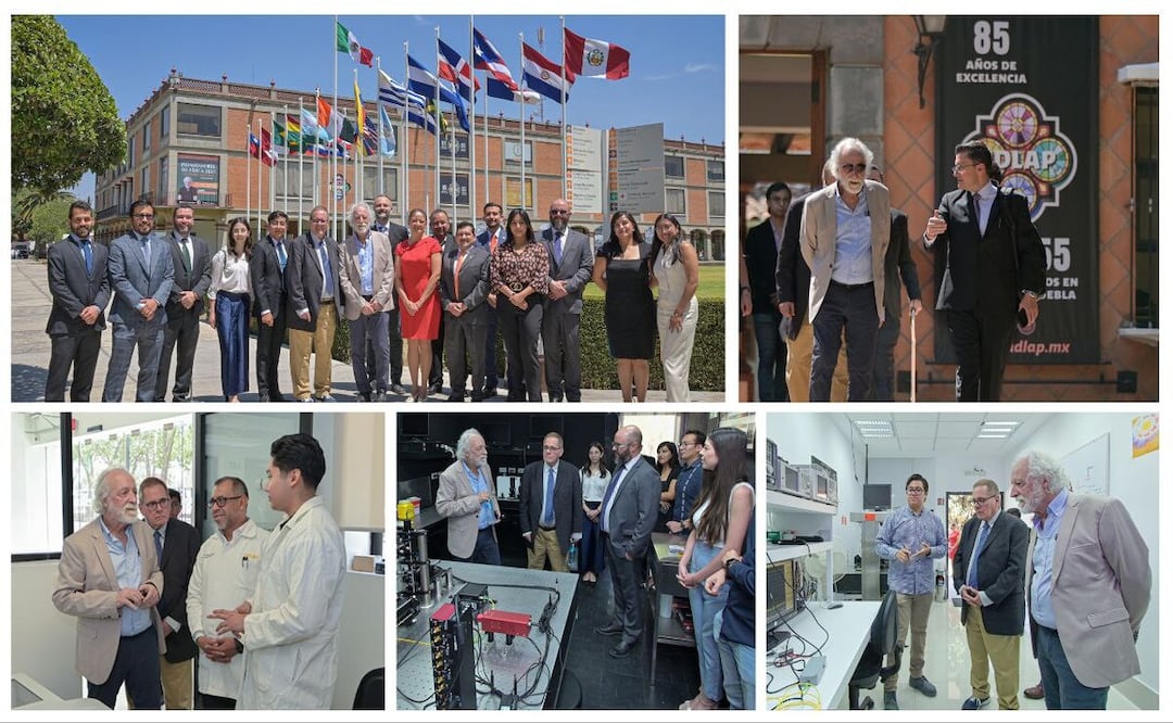 El premio Nobel de Física, Pierre Agostini, ofreció una conferencia magistral en la UDLAP | Fotos: UDLAP