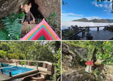 Así es el parque encantado por duendes en el Pueblo Mágico de Zacatlán