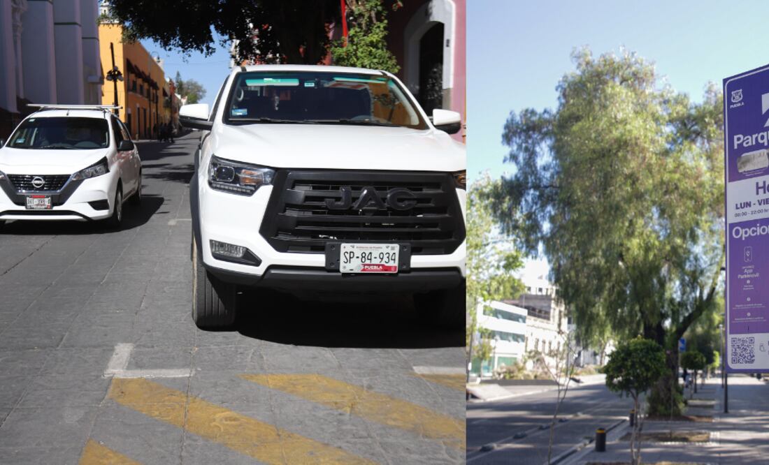 Programa de parquímetros en la ciudad de Puebla / Foto EsImagen