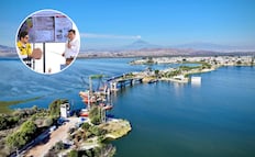 Así se construye el puente de La Panga en Valsequillo 