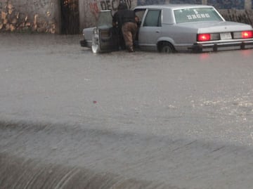 ¿Cascadas en la ciudad de Puebla? Así se ponen estas vialidades con la lluvia