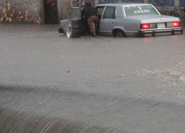 ¿Cascadas en la ciudad de Puebla? Así se ponen estas vialidades con la lluvia