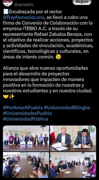Foto: Captura de pantalla X @upmpbis