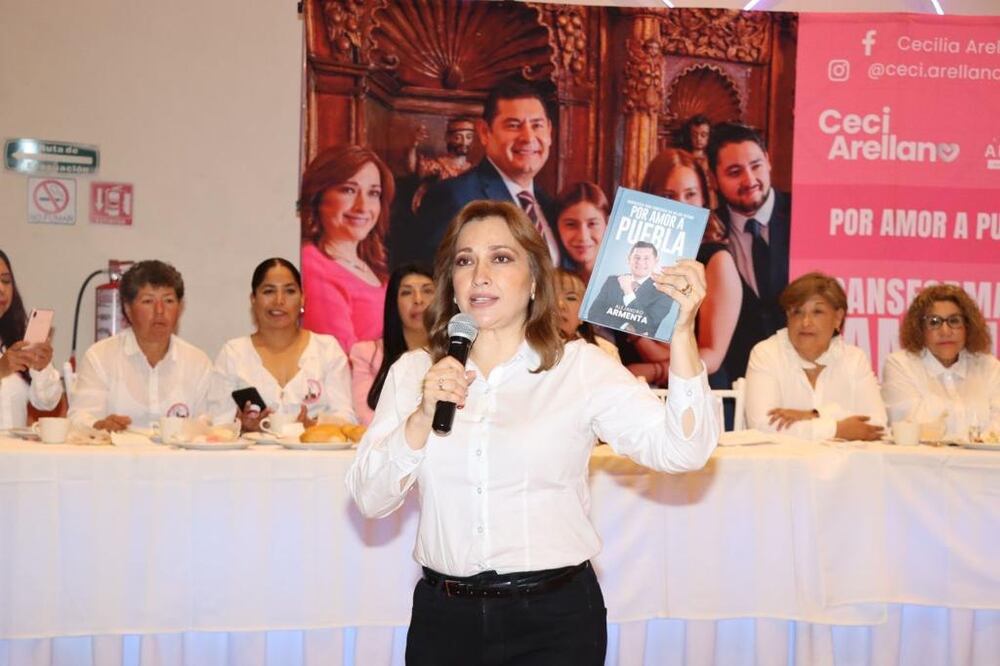 Ceci Arellano se reunió con mujeres de diversas regiones del estado | Fotos Especiales para El Universal Puebla