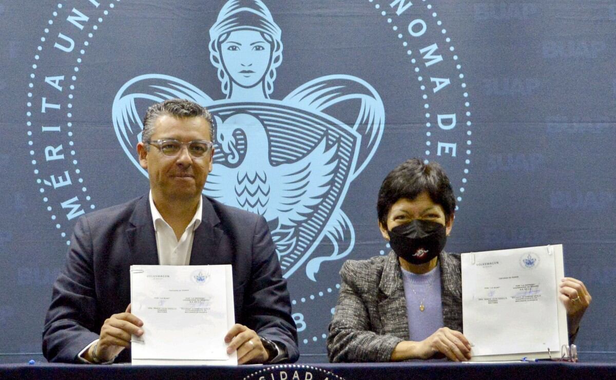BUAP firma convenio con VW de México | El Universal Puebla