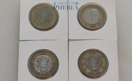 Cuáles son los tipos de monedas de 10 pesos que circulan en México