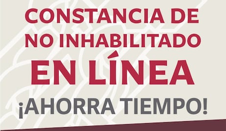 ¿Cómo tramitar la constancia de no inhabilitado?