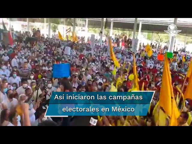 Sin sana distancia, arrancan campañas para elecciones del 6 de junio