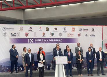 Eduardo Rivera participa en la IX sesión de la Asociación de Ciudades Capitales de México