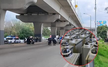 Alistan instalación de 218 cámaras de vigilancia en la autopista México-Puebla