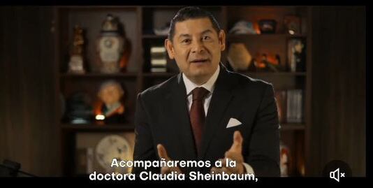 Alejandro Armenta pide a morenistas unidad a favor de Claudia Sheinbaum