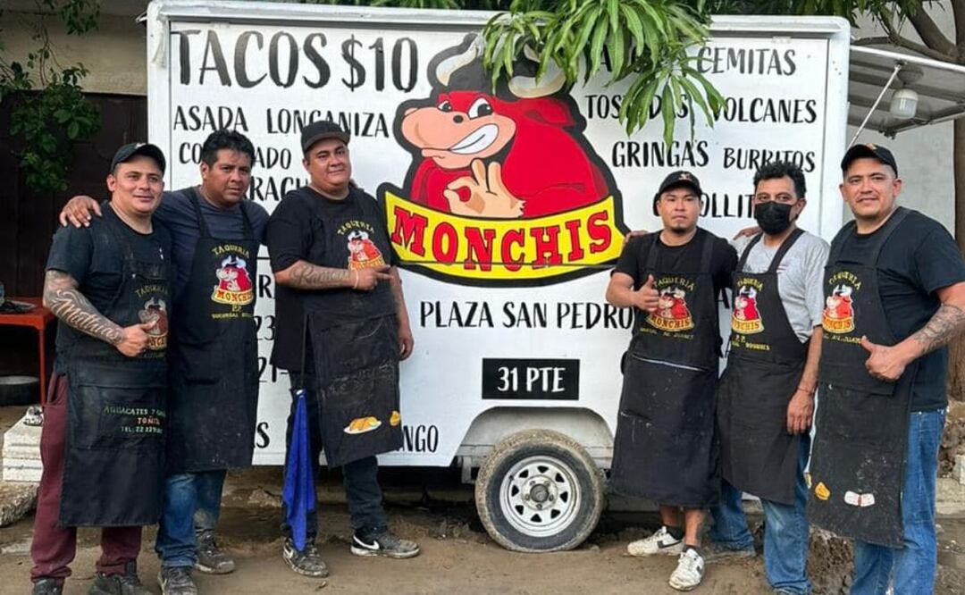 La Taquería Monchis viajó hasta Acapulco y regaló tacos a los damnificados | Foto: Monchis Taqueria