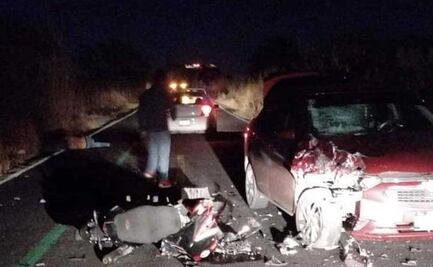 Muere motociclista tras choque frontal con automovilista en Atlixco