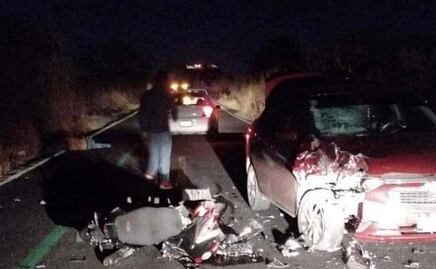 Muere motociclista tras choque frontal con automovilista en Atlixco