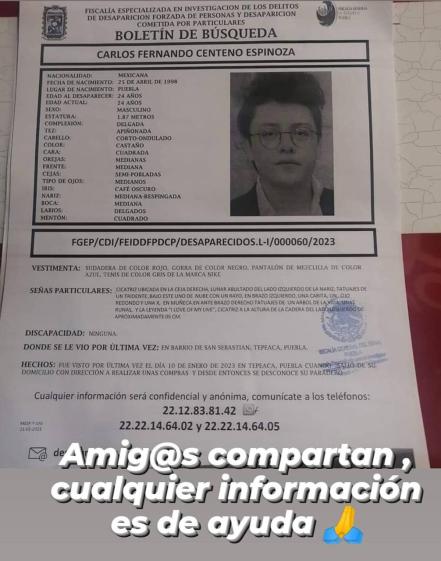Dos primos que estaban desaparecidos son localizados asesinados en Tecali