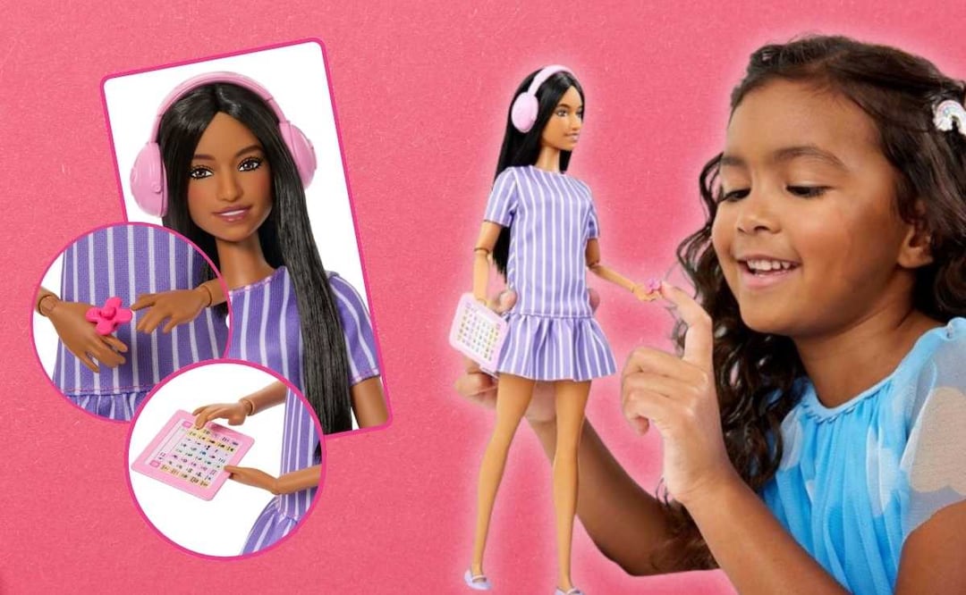 La Barbie Autista fabricada por Mattel es una nueva tendencia en juguetes inclusivos | Foto: Mattel