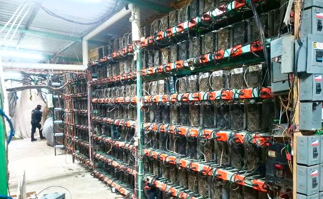 FGR, Marina y SSP hayan mina de criptomonedas en Tlaola | Foto: Gobierno de Puebla.