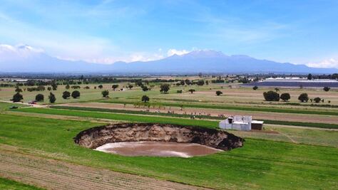 Socavón de Puebla. ¿Aumentó su tamaño por el sismo del 19 de septiembre?