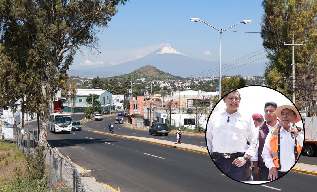 El gobernador de Puebla, Alejandro Armenta, detalló que se ejecutan obras con una tercera parte del costo normal, ya que no hay moche, ni milpa | Foto: Gobierno de Puebla.