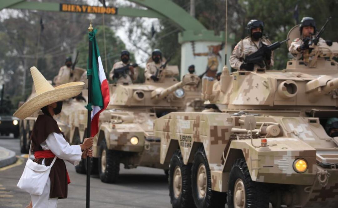 Integrantes de la Secretaría de la Defensa Nacional se preparan para conmemorar la Batalla de Puebla