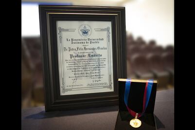 Conoce al nuevo profesor emérito de la BUAP