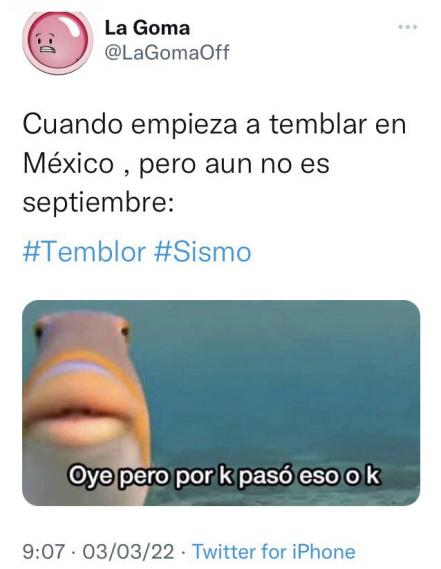 Temblor en Puebla. Aquí los mejores memes