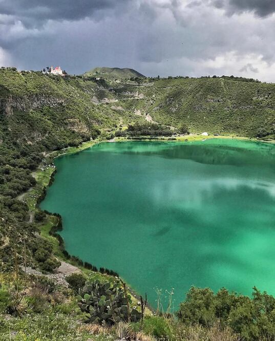 En Aljojuca hay muchos sitios misteriosos para visitar además de su laguna | Foto: Explora Puebla / Daniel Aguilar