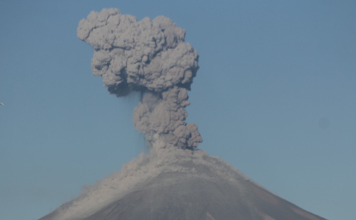 Diciembre, el mes en el que despierta el Popocatépetl