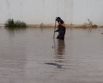 Lluvias dejan inundaciones en la ciudad de Puebla