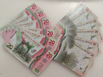 Por qué los mexicanos se están guardando el nuevo billete de 20 pesos