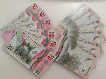 Por qué los mexicanos se están guardando el nuevo billete de 20 pesos