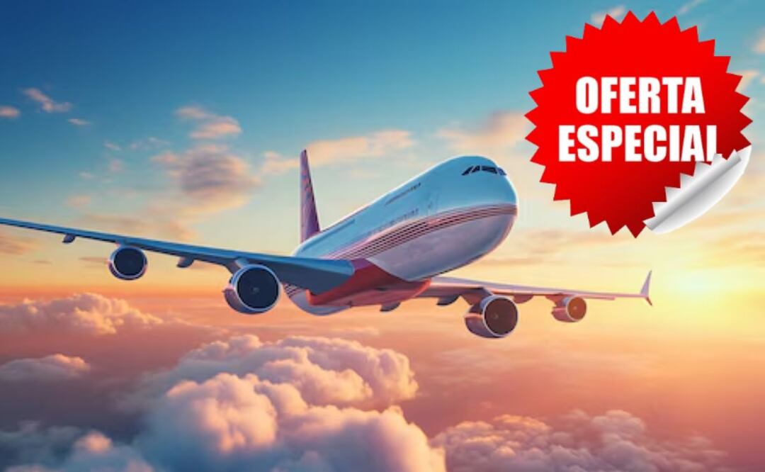 Se pueden conseguir ofertas en boletos de avión | Foto: Freepik / pngwings