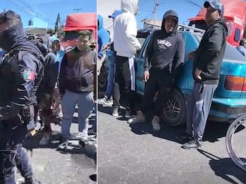 Bloquean carretera Amozoc-Oriental por supuesto rapto de dos niñas; ya las encontraron